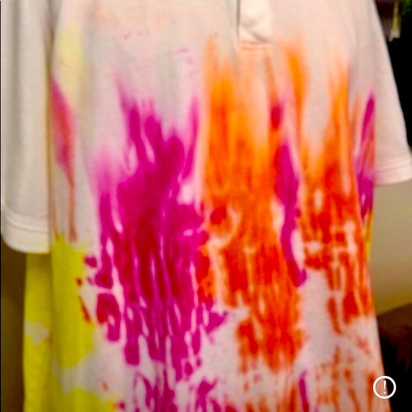 Custom Tie -Dye Polo Shirt - Picture 6 of 7